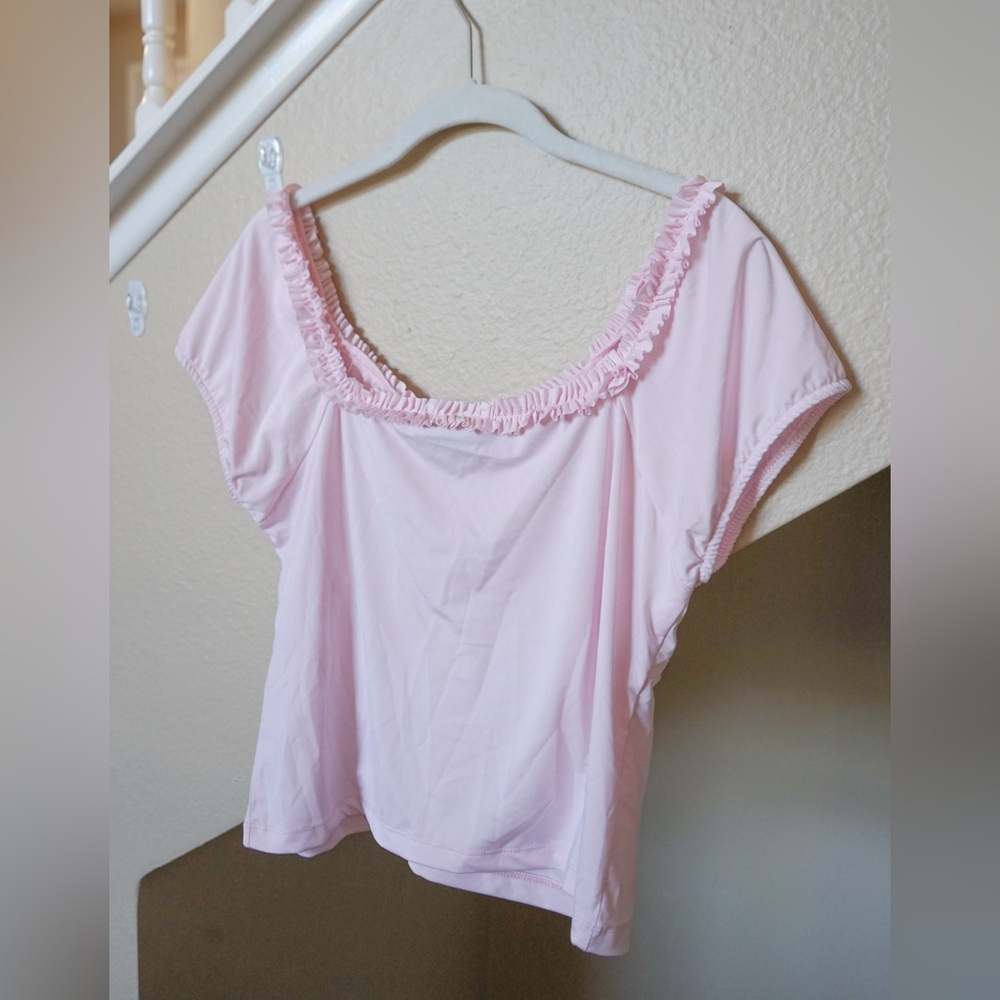 ASOS Ruched Ruffle US Large - Picture 2 of 3
